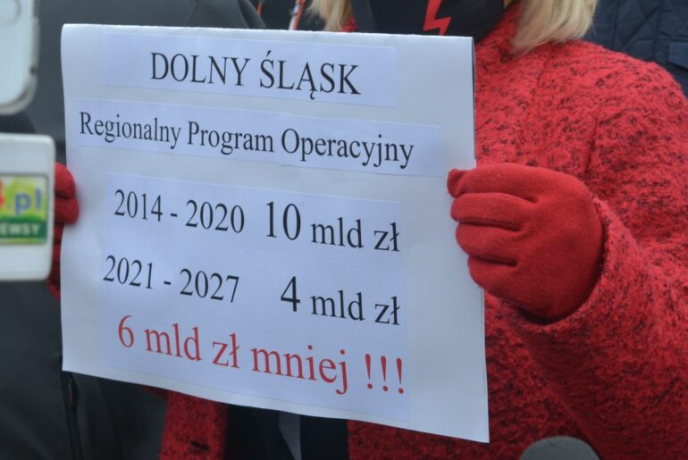 O 60 proc. mniej pieniędzy. PiS karze nasz region?