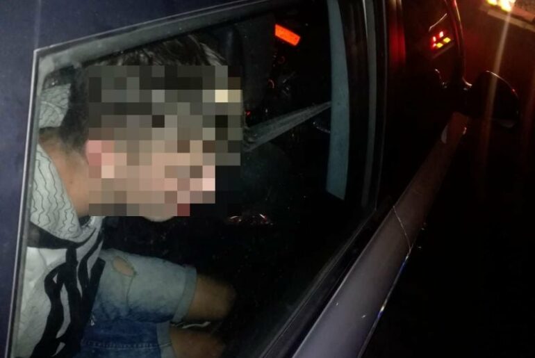 Kopał i próbował gryźć policjantów