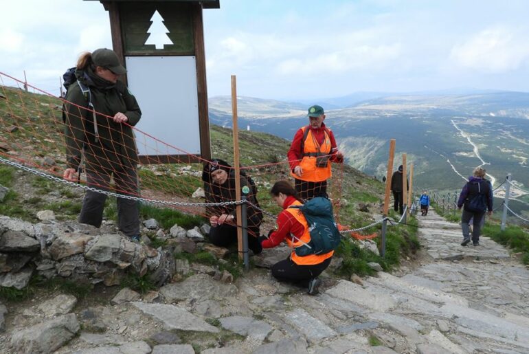 Ogradzają Śnieżkę