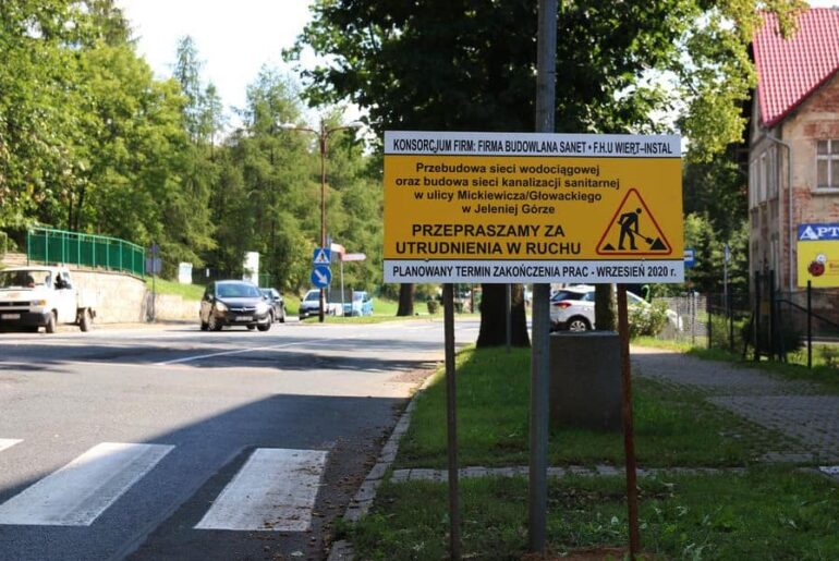 W czwartek i piątek (28-29 maja) ul. Mickiewicza zamknięta