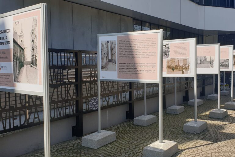 Wystawa w Bolesławcu „Za murami getta warszawskiego”,