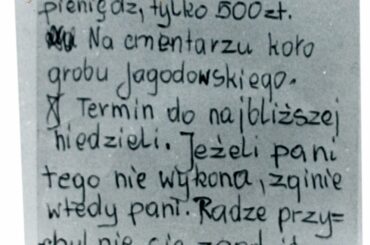 Z ARCHIWUM X. Szantażyści z cmentarza