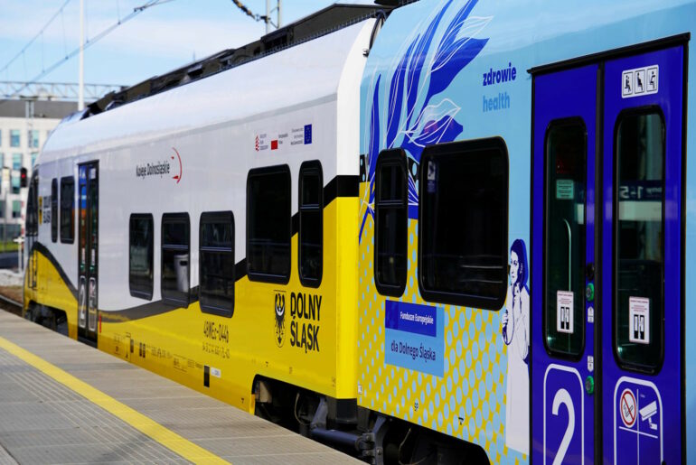 Ponad 617 mln z unijnego KPO dla Kolei Dolnośląskich